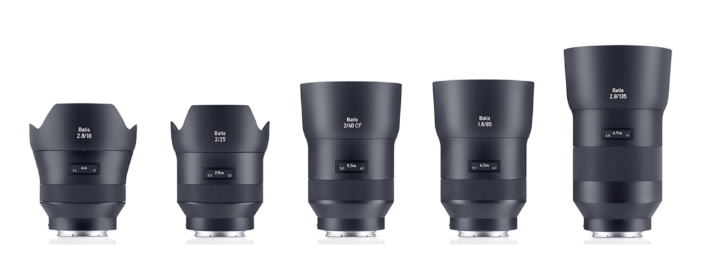 Kit Lentes Zeiss Batis autofocus 